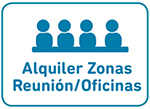 Alquiler zona reunión y oficinas